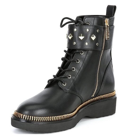 MICHAEL Michael Kors Haskell Studded Cuff Leather - Picture 3 of 11